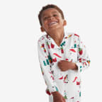 Family Flannel Kids’ Classic Pajama Set - Santa, 2T