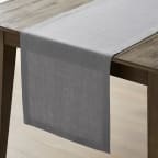 Solid Linen Potholder & Oven Mitt Set - Pearl Gray