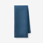 Solid Linen Tea Towel - Dark Blue