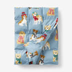 LoftAIRE™ Holiday Printed Dog Comforter - Holiday Dogs, LXL