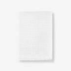 Textured Waffle Cotton & TENCEL™ Lyocell Throw - White