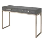 Shagreen Console Table - Gray