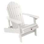 Folding and Reclining Adirondack Chair - White