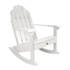 Adirondack Rocking Chair - White
