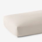 Premium Cool Supima® Cotton Percale Fitted Bed Sheet - Oatmeal, Twin
