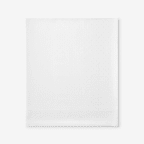 Dot Premium Smooth Supima® Cotton Sateen Flat Bed Sheet - White, Twin/Twin XL