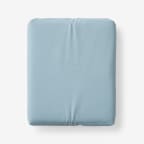 Luxe Ultra-Cozy Cotton Flannel Fitted Bed Sheet - Cloud Blue, Twin