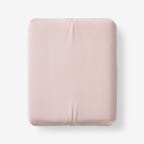 Luxe Ultra-Cozy Cotton Flannel Fitted Bed Sheet - Dusty Rose, Twin