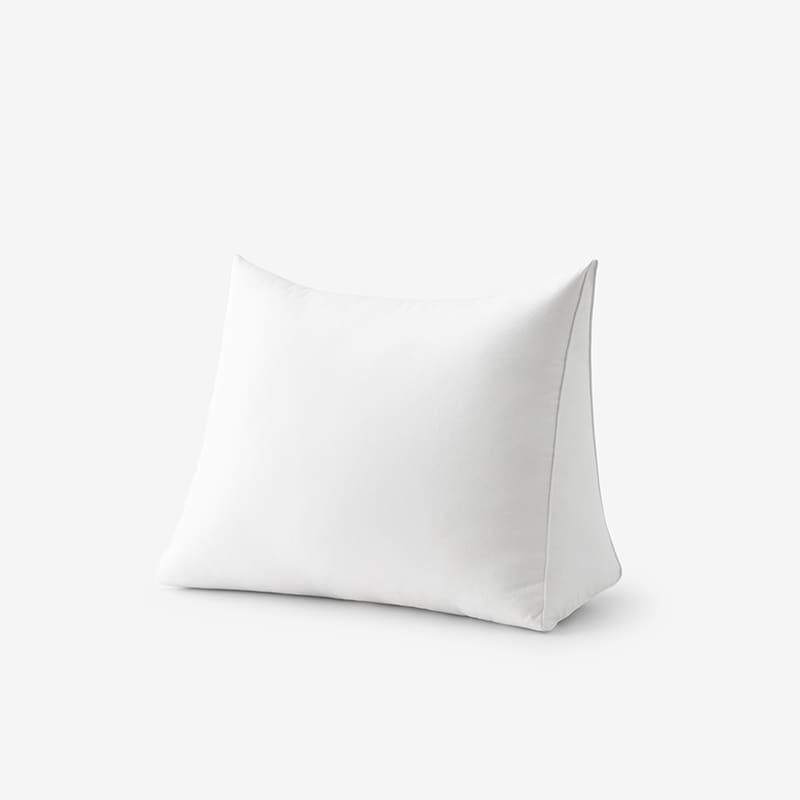 Feather and Down Lumbar Pillow Insert - White, Size 14 x 30, Cotton | The Company Store