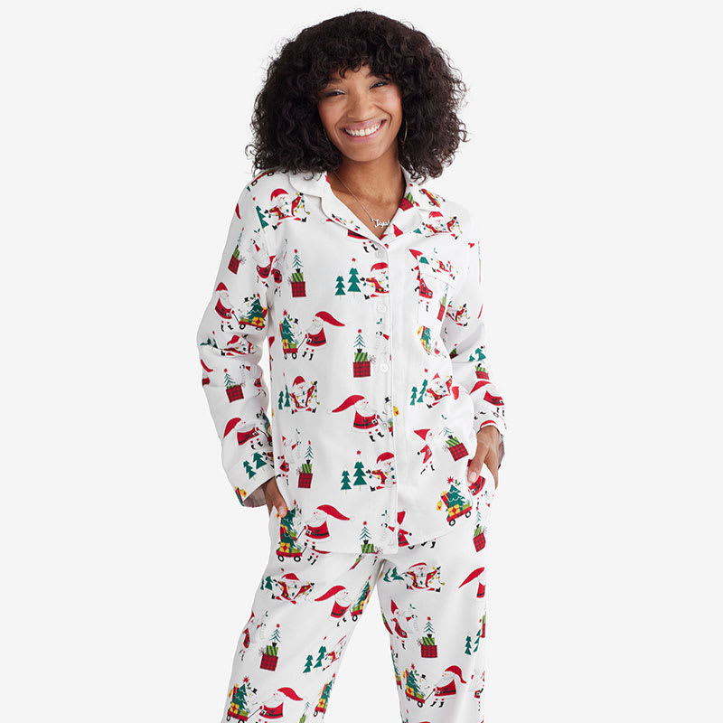Company Cotton™ Flannel Women's Pajama Set | The Company Store