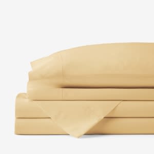 Company Cotton™ Percale Sheet Set in Butterscotch