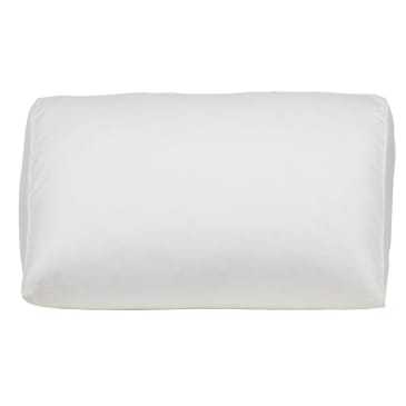 Feather and Down Neckroll Pillow Insert - White, Size 6 in. x 15 in., Cotton | The Company Store