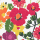 Seasonal Printed Cotton Napkins, Set of 4 - Garden Floral
