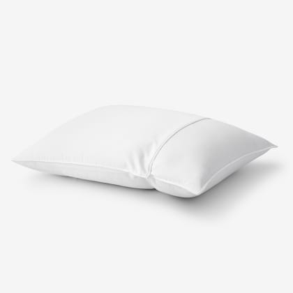 Legends Hotel™ Organic Cotton Sateen Pillow Protector - White