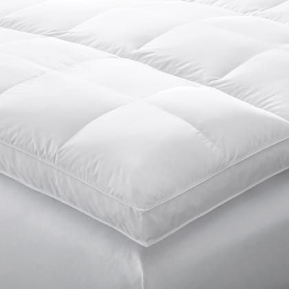 Legends Luxury Down Pillowtop Featherbed - White