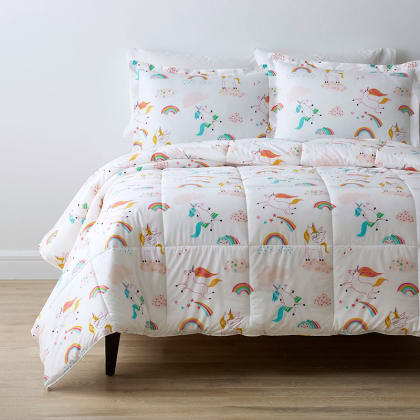 Company Kids™ Playful Unicorn Organic Cotton Percale Comforter