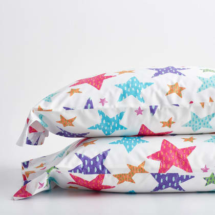 Company Kids™ Bright Stars Organic Cotton Percale Pillowcases