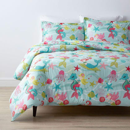 Company Kids™ Ocean Mermaid Organic Cotton Percale Comforter