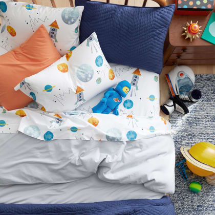 Company Kids™ Space Travel Organic Cotton Percale Comforter Set