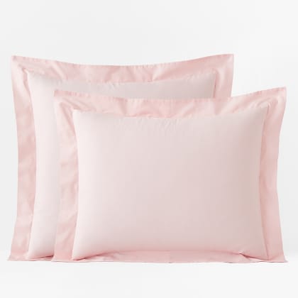 Company Essentials™ Organic Cotton Percale Sham - Petal Pink