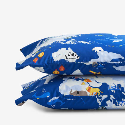 Company Kids™ Around The World Organic Cotton Percale Pillowcases