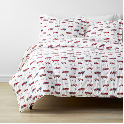 Company Kids™ Fireman’s Best Friend Organic Cotton Percale Comforter Set