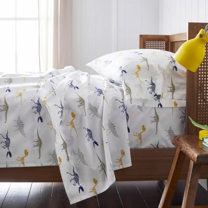 Company Kids™ Dinosaur Fossils Organic Cotton Percale Comforter Set