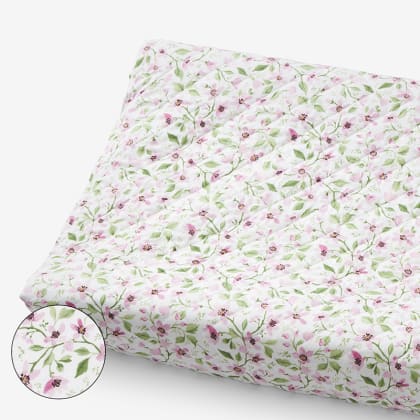 Company Kids™ Lilah's Floral Organic Cotton Percale Quilted Changing Pad Cover