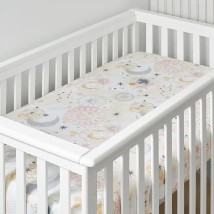 Company Kids™ Celestial Organic Cotton Percale Fitted Crib Sheet