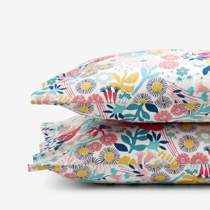 Company Kids™ Floral Organic Cotton Percale Pillowcases