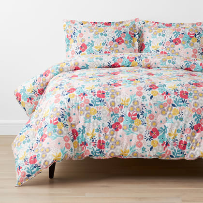 Company Kids™ Floral Organic Cotton Percale Comforter Set