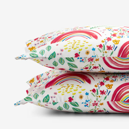 Company Kids™ Rainbow Organic Cotton Percale Pillowcases
