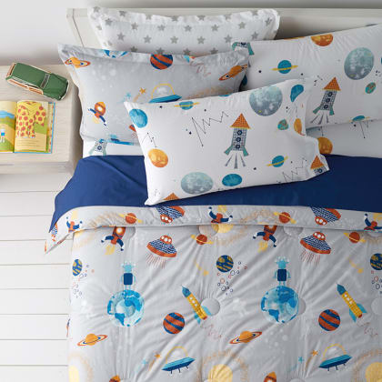 Company Kids™ Space Organic Cotton Percale Pillowcases