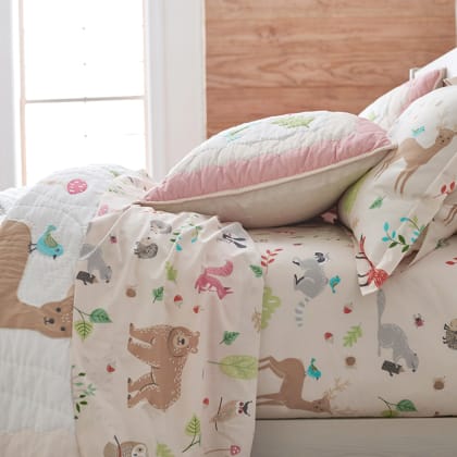 Company Kids™ Woodland Organic Cotton Percale Comforter Set