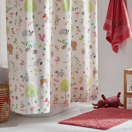 Company Kids™ Woodland Organic Cotton Percale Shower Curtain