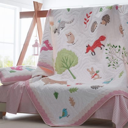 Company Kids™ Woodland Handcrafted Cotton Quilted Sham