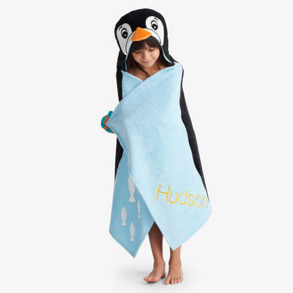 Company Kids™ Hooded Towel - Penguin