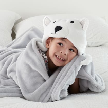 Company Kids™ Plush Character Throw - Polar Bear
