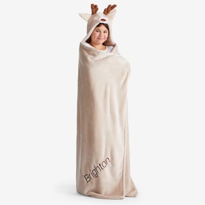 Company Kids™ Plush Character Throw - Reindeer