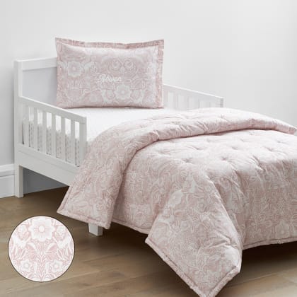 Company Kids™ Little Bunny Organic Cotton Percale Toddler Comforter Set