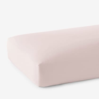 Legends Hotel™ Egyptian Cotton Sateen Fitted Sheet - Pink Sand