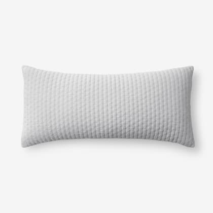 Legends Luxury™ Paloma Cotton Velvet Decorative Pillow Cover - Silver