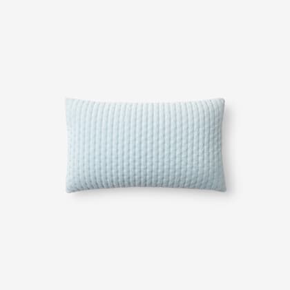 Legends Luxury™ Paloma Cotton Velvet Decorative Pillow Cover - Sky Blue