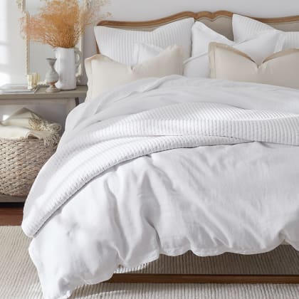 Legends Luxury™ Paloma Cotton Velvet Decorative Pillow Cover - Silver