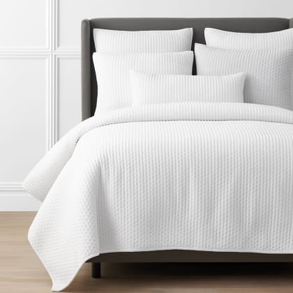 Legends Luxury™ Paloma Cotton Velvet Decorative Pillow Cover - White