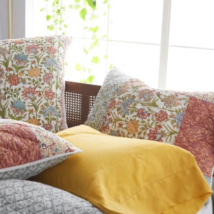 Legends Hotel™ Relaxed Linen Fitted Sheet - Marigold
