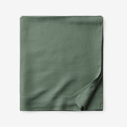 Legends Hotel™ Relaxed Linen Flat Sheet - Green