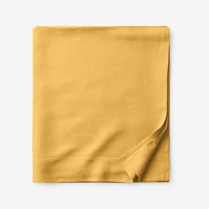 Legends Hotel™ Relaxed Linen Flat Sheet - Marigold