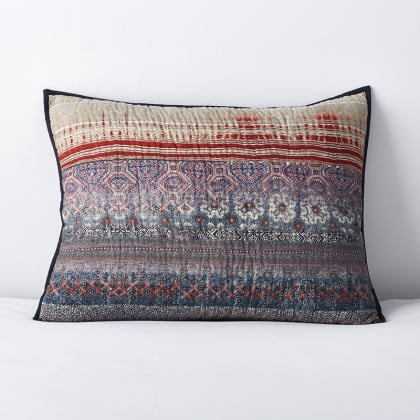 Kamala Cotton and Linen Quilted Sham
