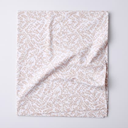 Company Cotton™ Baby’s Breath Organic Percale Flat Sheet - Rose Quartz